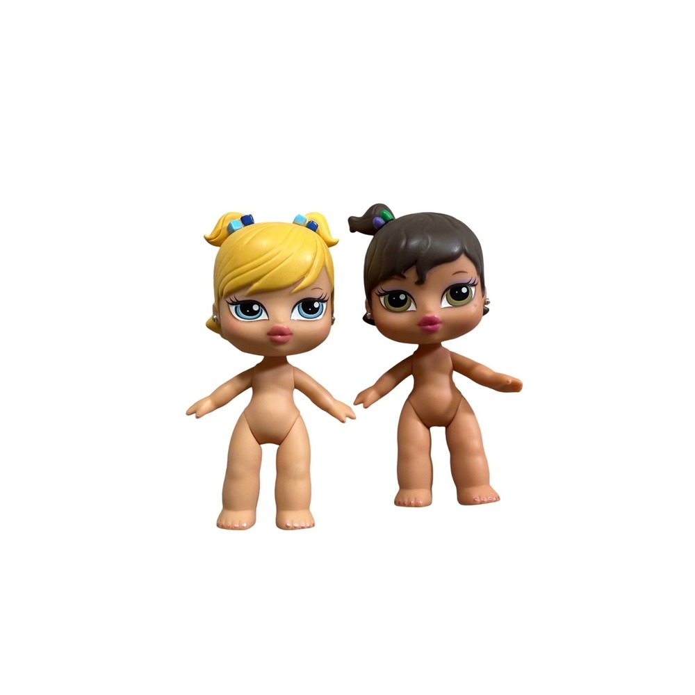 Bratz Babyz Lil Dancer Figures‎ 2004 Cloe Yasmin Blonde Brown Y2K Collectibles